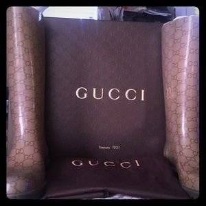 Gucci Rain Boots size 8